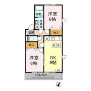 パルシャルマン ABCの間取り画像