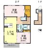 みつばち Ⅱの間取り画像