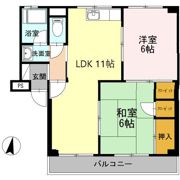 大林マンションの間取り画像