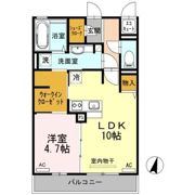 ジュネス・ハーベスの間取り画像