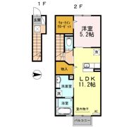 アルフィスタⅣの間取り画像