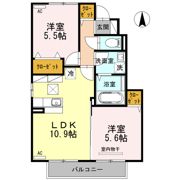 グリーンハイツ四王司の間取り画像