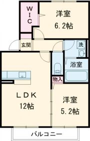 エスポワール弥生が丘の間取り画像