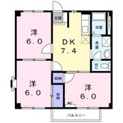 サンシティカームの間取り画像