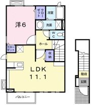 カーサ コンテントの間取り画像