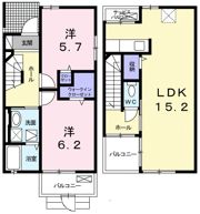 ラモー シャルマンの間取り画像