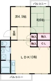 メゾン碧水の間取り画像