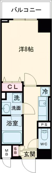 ボンニー元町の間取り画像