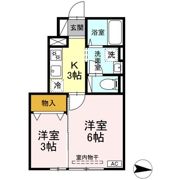 フラッツ泉中央の間取り画像