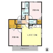 ハイカムール・浅井の間取り画像