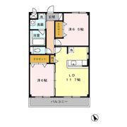Dーroom高丘西の間取り画像