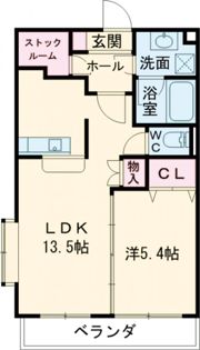アヴニールの間取り画像