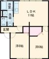 リヴェール大村の間取り画像