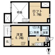 Kohimari志賀本通(コヒマリシガホンドオの間取り画像