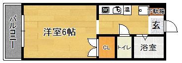 アメニティin唐津の間取り画像
