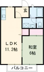 アメニティハイツⅡの間取り画像