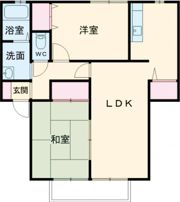 パルクフォンテーヌの間取り画像
