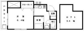 千早駅前コーポの間取り画像