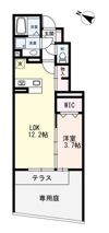 アルレーヌ恵比須の間取り画像