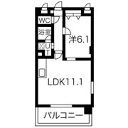 レーベスト志賀本通の間取り画像