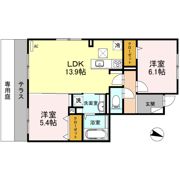 サニーコート A棟の間取り画像