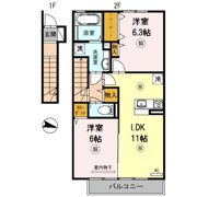 フローラの間取り画像