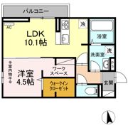 ユニヴェール C棟の間取り画像