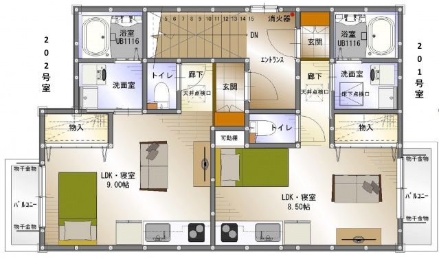 間取図