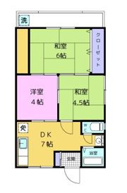 森本マンションの間取り画像