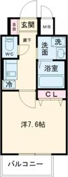 ピアグレース神戸の間取り画像