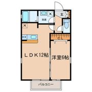 グランレーヴ黒川Ⅱの間取り画像