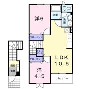 ミニヨン クーマの間取り画像