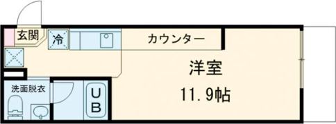 ヴィラ リヴィエールの間取り画像