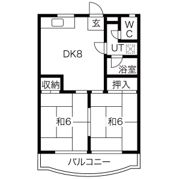 レジデンス光和104の間取り画像