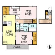 Elpis(ｴﾙﾋﾟｽ)／Prestigea(ﾌﾟﾚｽﾃｰｼﾞｱ) Prestigea（プレステージア）の間取り画像