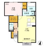 MIYABI Cの間取り画像