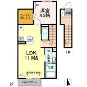 グランテージ上浜の間取り画像