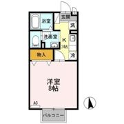 セジュール学園通の間取り画像