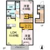 リアン ベリエール Ⅰ棟の間取り画像