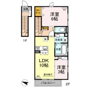 フィリア 広安の間取り画像