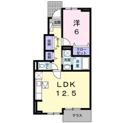 ブリリアント寺家ⅡBの間取り画像