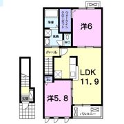 コージーコートの間取り画像