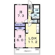 セレーノみのりCの間取り画像