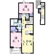 キャトルセゾンの間取り画像