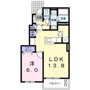 グランディール Cの間取り画像