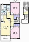 シュラインイーストの間取り画像
