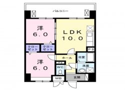 ヴァンヴェール森の宮の間取り画像