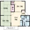 メゾンコージⅡの間取り画像