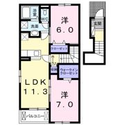 アヴニールⅣの間取り画像