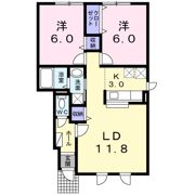 パークサイドCの間取り画像